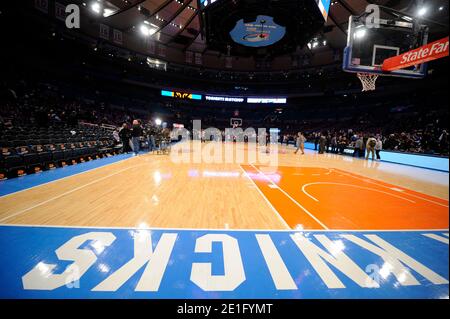 Atmosphère pendant le match de basketball de la NBA, New York Knicks vs Washington Wizards au Madison Square Garden à New York City, NY, États-Unis, le 24 janvier 2011. New York Knicks a gagné 115-106. Photo de Mehdi Taamallah/ABACAUSA.COM Banque D'Images