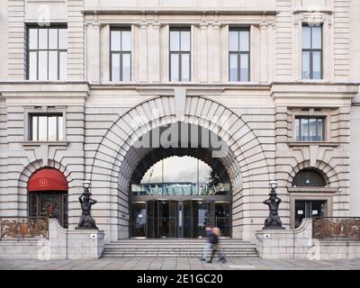 Extérieur du bâtiment Alphabeta rénové, Finsbury Square, Londres. Banque D'Images