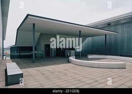 Musée d'art de Hyogo Prefectural à Kobe, Japon. Banque D'Images