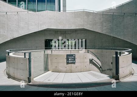 Musée d'art de Hyogo Prefectural à Kobe, Japon. Banque D'Images