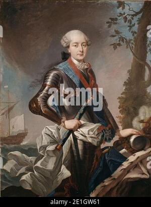 Louis Jean Marie de Bourbon, duc de Penthièvre. Banque D'Images