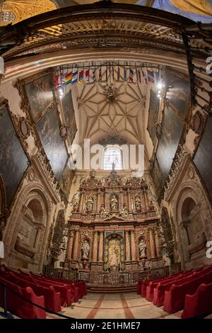 Séville, Andalousie, Espagne, Euripe, chapelle latérale de la Virgen de la Antigua dans la cathédrale de Séville Banque D'Images