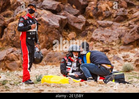 Buraydah, Arabie Saoudite. 07e janvier 2021. Au cours de la 5ème étape du Dakar 2021 entre Riyad et Buraydah, en Arabie Saoudite le 7 janvier 2021 - photo Florent Gooden/DPPI/LM crédit: Gruppo Editoriale LiveMedia/Alamy Live News Banque D'Images