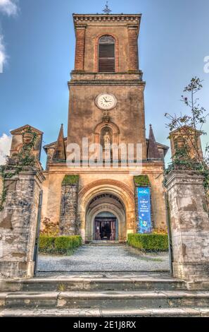 La Bastide-Clairence, France, HDR image Banque D'Images