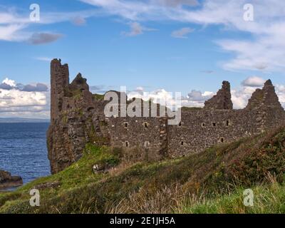 Château de Dunure, Dunure, South Ayrshire, Écosse Banque D'Images