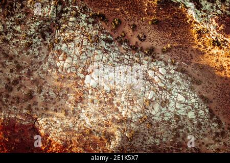 Structures rocheuses des arches dans le parc national des Arches, Moab d'en haut. Vue sur les aérateurs. Banque D'Images
