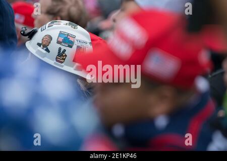 6 janvier 2021, les grandes foules assistent à la marche du président Trump « Save America » au Capitole de Washington DC. ÉTATS-UNIS. Banque D'Images