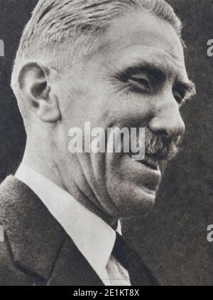 Le chancelier Franz von Papen (1879-1969). L'un des plus habiles et les moins scrupuleux homme politique allemand de la période de la République de Weimar. Banque D'Images