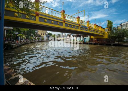 Malacca ville d'Historial Banque D'Images