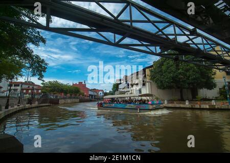 Malacca ville d'Historial Banque D'Images