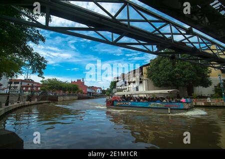 Malacca ville d'Historial Banque D'Images