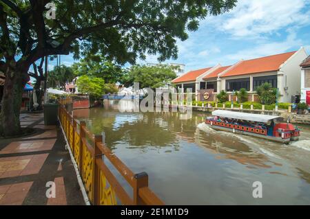 Malacca ville d'Historial Banque D'Images