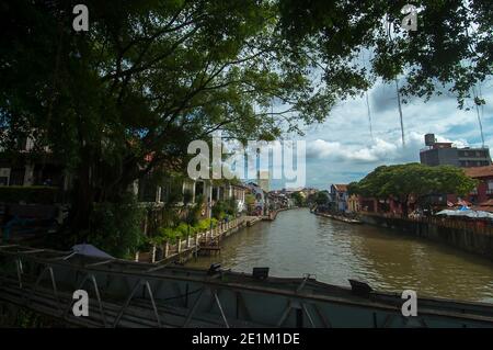 Malacca ville d'Historial Banque D'Images
