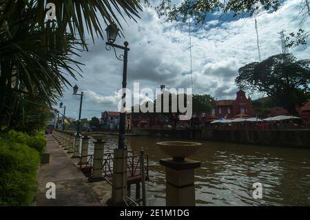 Malacca ville d'Historial Banque D'Images