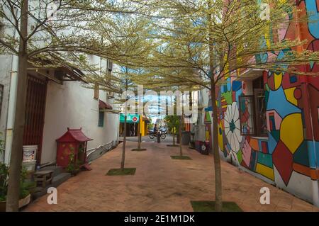 Malacca ville d'Historial Banque D'Images