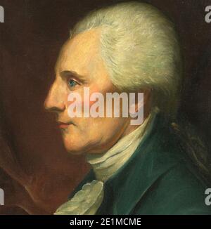 RICHARD HENRY LEE (1732-1794) homme d'État américain et un des Pères fondateurs. Photo : avec l'aimable autorisation de National Portrait Gallery, Washington Banque D'Images