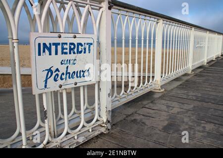 quai thiers à arcachon en france Banque D'Images