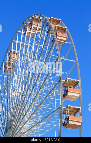 La grande roue. Morey's Piers. Wildwood New Jersey, États-Unis Banque D'Images