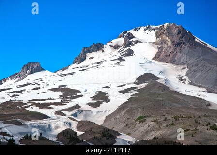 Le Mont Hood, Oregon, USA Banque D'Images