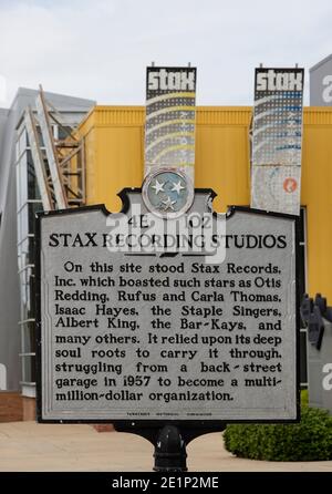 Stax Museum of American Soul Music Museum Memphis Tennessee Banque D'Images