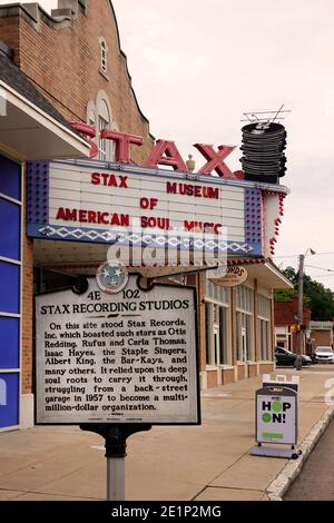 Stax Museum of American Soul Music Museum Memphis Tennessee Banque D'Images