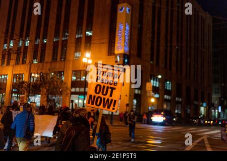 San Francisco, Californie, États-Unis. 7 janvier 2021. NOMS TOUS EN MAJUSCULES] Credit: Jungho Kim/ZUMA Wire/Alay Live News Banque D'Images