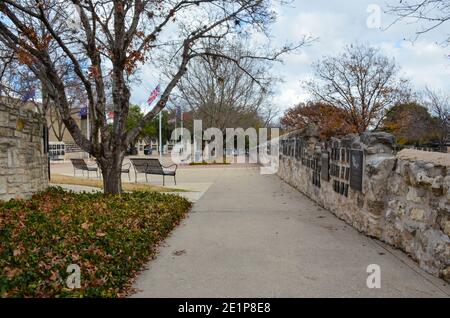 Musée national de la guerre du Pacifique, Fredericksburg, Texas, États-Unis. Décembre 2020. Banque D'Images