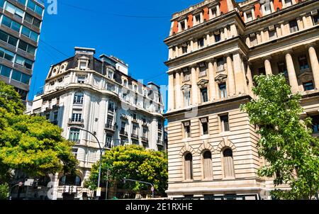 Architecture de Buenos Aires en Argentine Banque D'Images