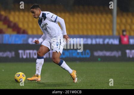 Benevento, Italie. 9 janvier 2021. Benevento, Italie, Stade Ciro Vigorito, 09 janvier 2021, Luis Muriel (Atalanta BC) pendant Benevento Calcio vs Atalanta BC - football italien série A Match Credit: Emmanuele Mastrodonato/LPS/ZUMA Wire/Alay Live News Banque D'Images