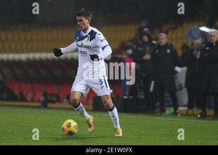 Benevento, Italie. 9 janvier 2021. Benevento, Italie, Stade Ciro Vigorito, 09 janvier 2021, Joakim Maehle (Atalabta BC) pendant Benevento Calcio vs Atalanta BC - football italien série A Match Credit: Emmanuele Mastrodonato/LPS/ZUMA Wire/Alay Live News Banque D'Images