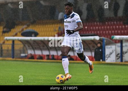 Benevento, Italie. 9 janvier 2021. Benevento, Italie, Stade Ciro Vigorito, 09 janvier 2021, Duvan Zapata (Atalanta BC) pendant Benevento Calcio vs Atalanta BC - football italien série A Match Credit: Emmanuele Mastrodonato/LPS/ZUMA Wire/Alay Live News Banque D'Images