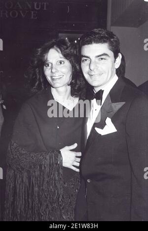 PAULA PRENTISS avec Richard Benjamin photo par crédit: Ralph Dominguez/MediaPunch Banque D'Images