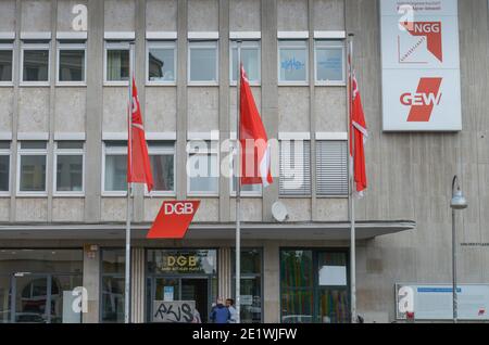 Gewerksschaftshaus, Hans-Boeckler-Platz, Koeln, Nordrhein-Westfalen, Deutschland Banque D'Images