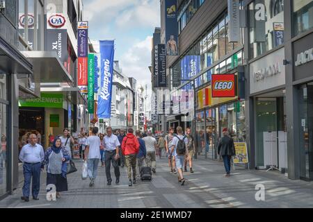 Hohe Strasse, Koeln, Nordrhein-Westfalen, Deutschland Banque D'Images