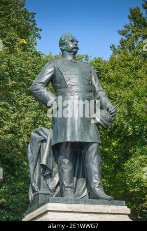 Denkmal Albrecht von Roon, Grosser Stern, Tiergarten, Mitte, Berlin, Deutschland Banque D'Images