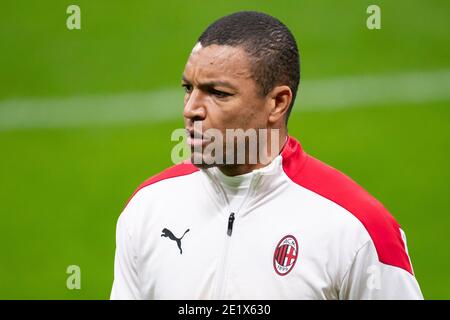 Milan, Italie. 9 janvier 2021. Milan, Italie, stade San Siro Giuseppe Meazza, 09 janvier 2021, Dida de l'AC Milan pendant l'AC Milan vs Torino FC - football italien série A match Credit: Luca Rossini/LPS/ZUMA Wire/Alay Live News Banque D'Images