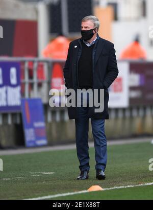 Bristol, Royaume-Uni. 10 janvier 2021. Kenny Jackett, responsable de Portsmouth, arrive à Ashton Gate avant le match de la FA Cup à Ashton Gate, Bristol photo de Jeremy Landey/Focus Images/Sipa USA 10/01/2021 crédit: SIPA USA/Alay Live News Banque D'Images