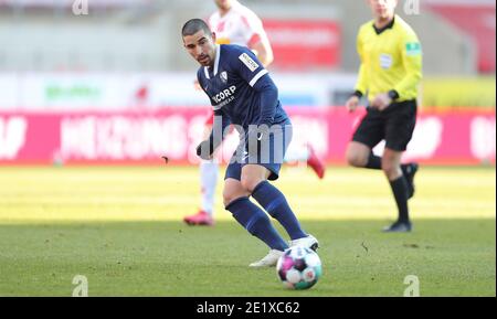 Ratisbonne, Allemagne. 10 janvier 2021. Firo: 10.01.2021, football, 2. Bundesliga, saison 2020/2021, 15e jour de match, Jahn Regensburg - VFL Bochum, Danilo Soares, action individuelle | utilisation dans le monde crédit: dpa/Alay Live News Banque D'Images