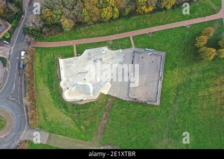 DefaultSkate Park à Lewes, Sussex, Royaume-Uni Banque D'Images