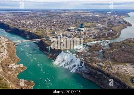 Chutes américaines, Niagara Falls, États-Unis Banque D'Images