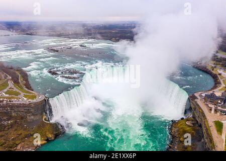 Horseshoe Falls, Niagara Falls, Ontario, Canada Banque D'Images