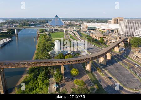 Bass Pro Shops at the Pyramid, Memphis, Tennessee, États-Unis Banque D'Images