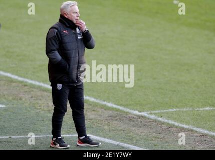 West Bromwich Albion Manager adjoint Sammy Lee lors du troisième tour de la coupe Emirates FA à Bloomfield Road, Blackpool. Banque D'Images