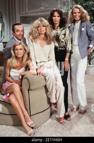 Cheryl Ladd, David Doyle, Farrah Fawcett, Jacklyn Smith, Shelley Hack, « Charlie's Angels » (1976) Sony Pictures Television / File Reference # 34082-058THA Banque D'Images