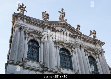 Scuola grande di San Teodoro (Scuola Grande Confraternita di S.Teodoro) sur Campo San Salvador à Venise, Italie Banque D'Images
