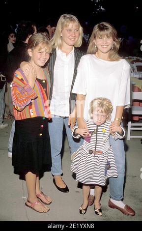 F8730 BRANDY, MISSY, TRACY et JESSICA GOLD 1989 crédit : Ralph Dominguez/MediaPunch Banque D'Images