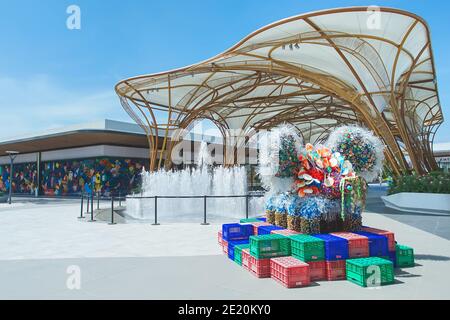 Samut Prakan, Thaïlande - 02 novembre 2020: Décor de Siam Premium Outlets Bangkok. Le premier site de Siam Premium Outlets situé dans l'outsk est Banque D'Images