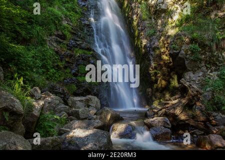 Cascade de Todtnau à Todtnauberg dans la Forêt-Noire en Allemagne Banque D'Images