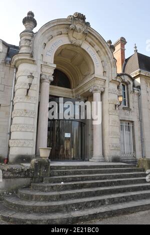 Lons-le-Saunier (centre-est de la France): Thermes ValVital - Thermes Ledonia Banque D'Images