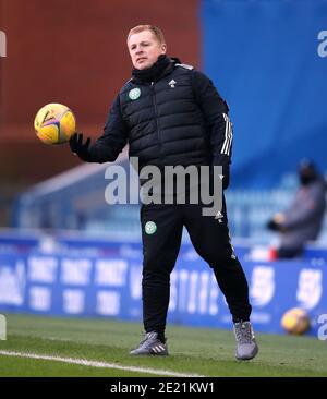 Photo du dossier datée du 02-01-2021, du gestionnaire celtique Neil Lennon. Banque D'Images